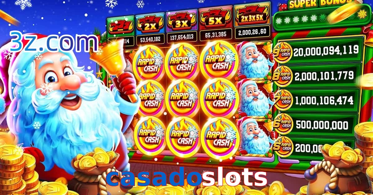 casadoslots menu do jogo